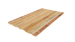 3-Layer Hybrid Mat without Fingers - Bamboo Middle Layer