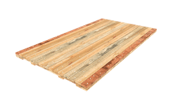 3-Layer Hybrid Mat without Fingers - Bamboo Middle Layer