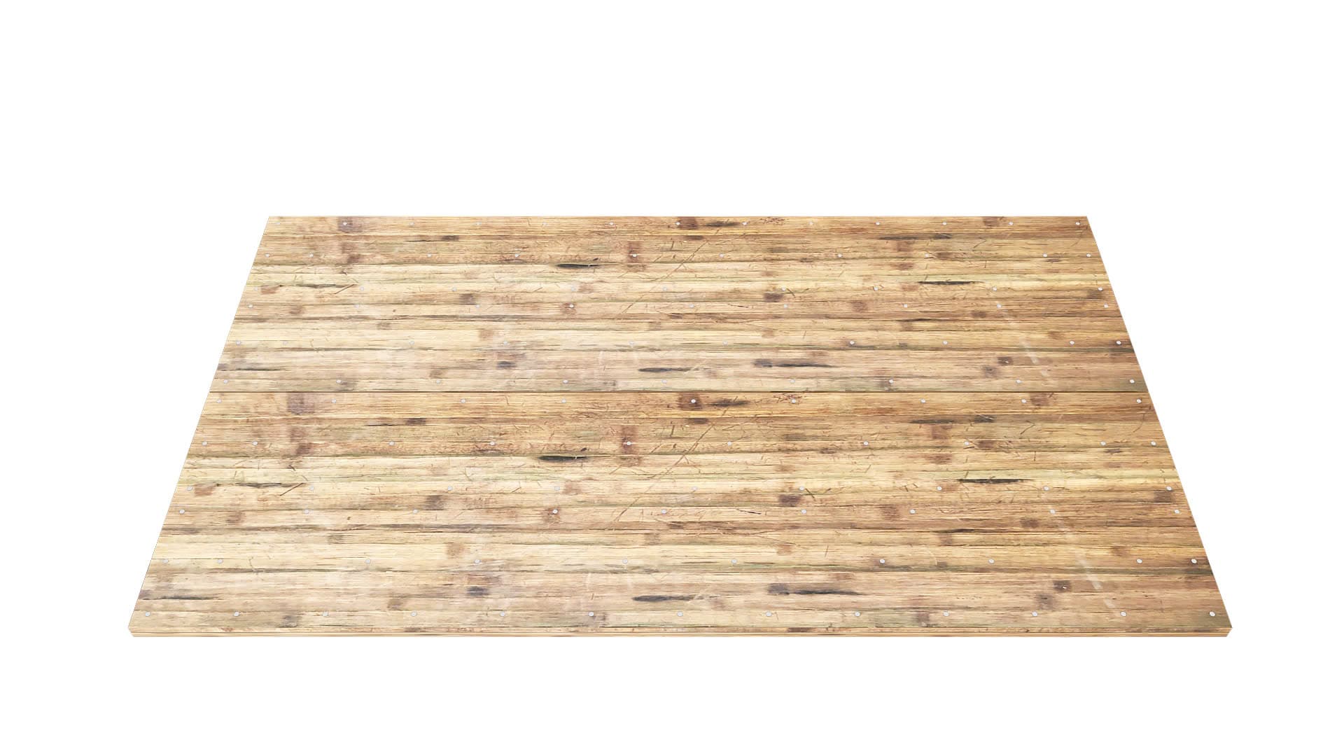 Two Layer Hybrid Access Mat without Fingers